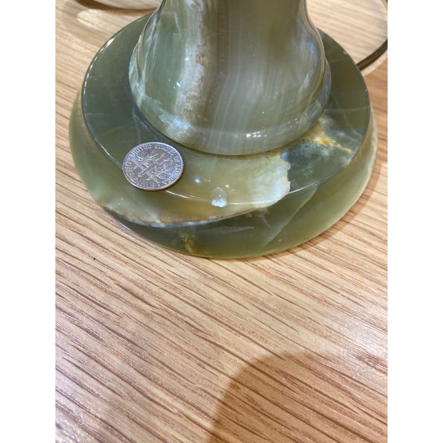 Vintage Italian Green Onyx Lamps a Pair Chairish