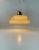 Scandinavian Functionalist Ceiling Lamp in Brass and Marble Glass, 1940s For Sale - Image 12 of 12