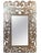 Metal Vintage 1980s Laser Cut Steel Mirror For Sale - Image 7 of 7