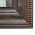 Large Antique Classical Flame Mahogany Ripple Edge Mirror Unsigned C1890 For Sale - Image 6 of 7