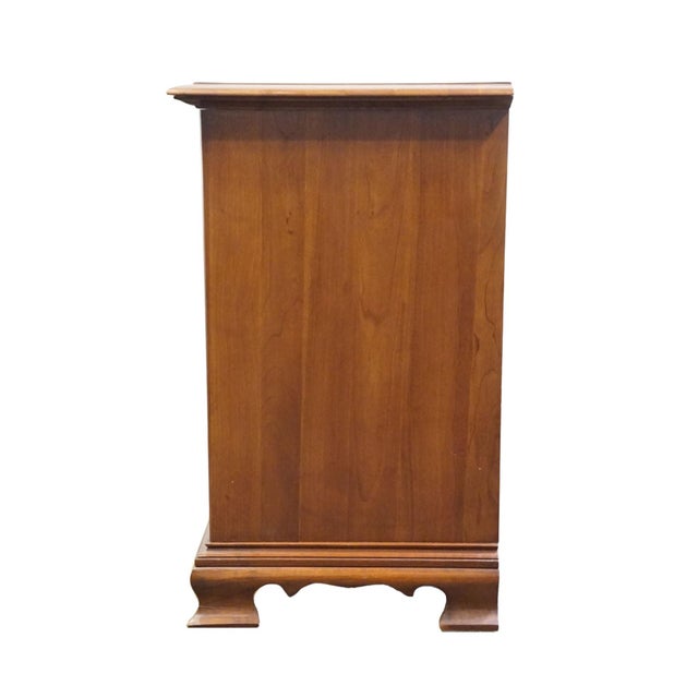 Permacraft / Sanford Solid Cherry Early American Traditional 62" Triple Dresser 79-02 For Sale - Image 10 of 13
