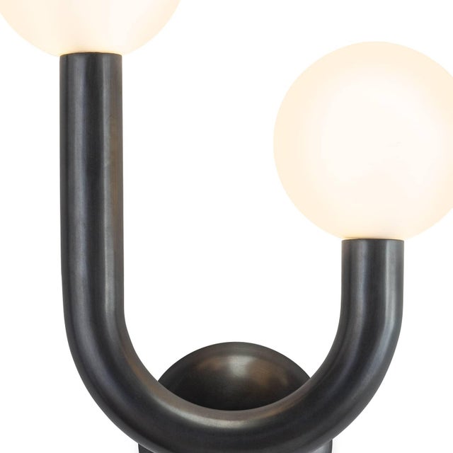 Traditional Regina Andrew Happy Steel Sconce Right Side, Oil Rubbed Bronze For Sale - Image 3 of 7