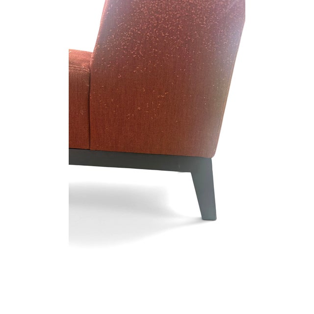 Holly Hunt Pair of Christian Liaigre “Latin” Slipper Chairs for Holly Hunt For Sale - Image 4 of 7