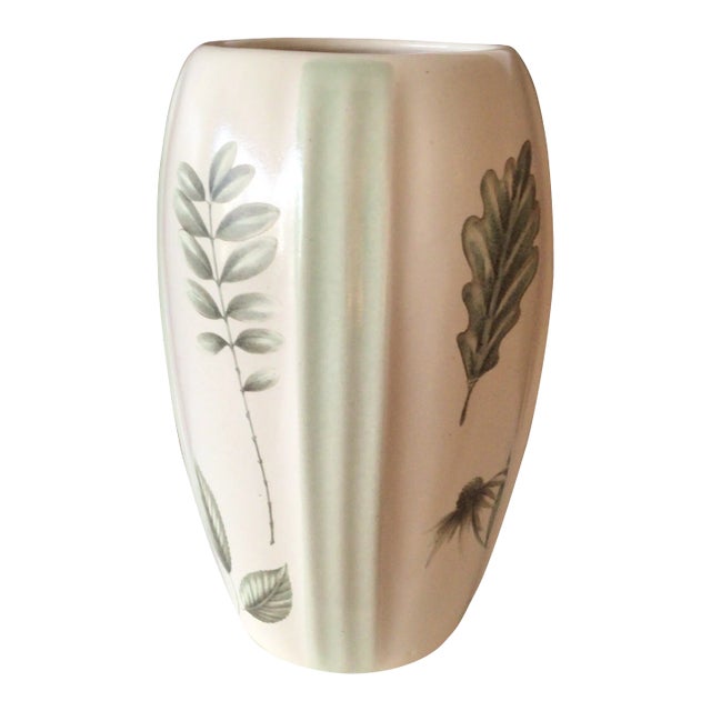 Royal Haeger Floral Leaf Vase For Sale