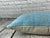 16 x 24 Hemp Pillow Turkish Cushion Natural Blue Pillow Cushion Cover For Sale - Image 4 of 4