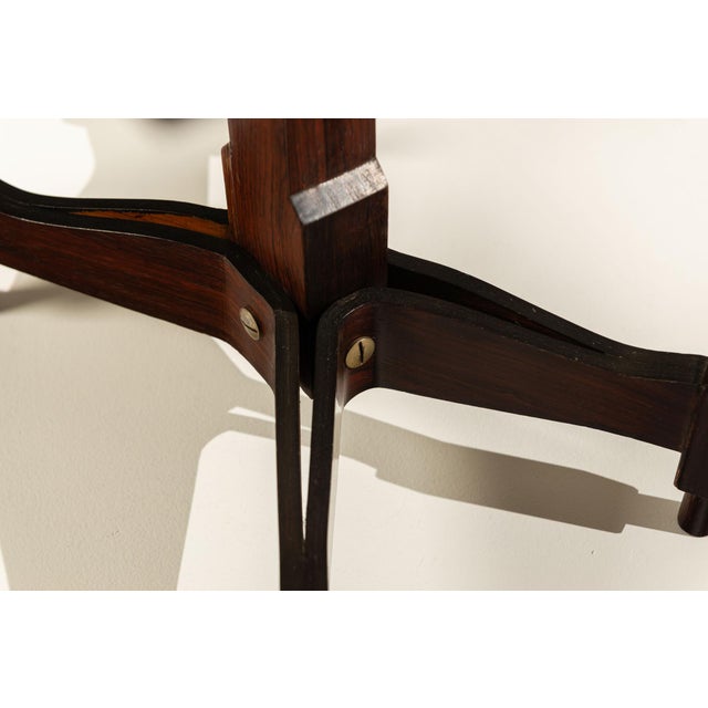 Brown Vintage Nightstands by Claudio Salocchi for Sormani, Italy, 1960s, Set of 2 For Sale - Image 8 of 12