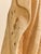 The Vintage Monumental Carved Curly Maple Drapery Sculpture- Artist Uknown For Sale - Image 11 of 13