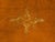 Brown French 19th Century Walnut Side Table with Gilt Embossed Leather Top and Drawer For Sale - Image 8 of 12