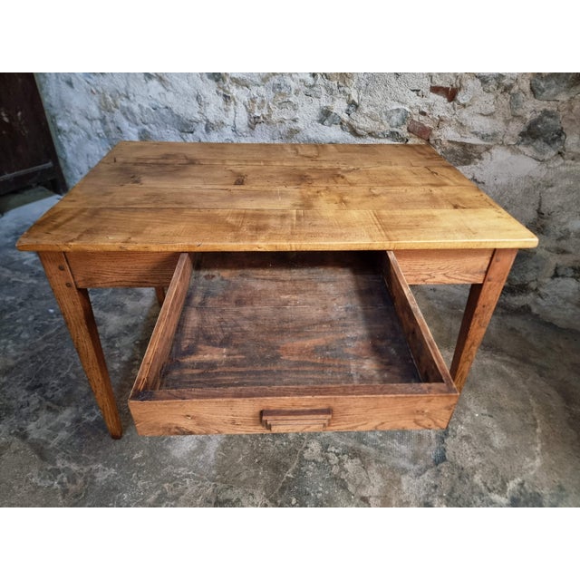 Antique French Country Dining Table, 1890s For Sale - Image 8 of 18