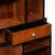 1930s Art Deco Walnut & Black Lacquer Skyscraper Style Bookshelf With Chrome Pulls For Sale In New York - Image 6 of 12