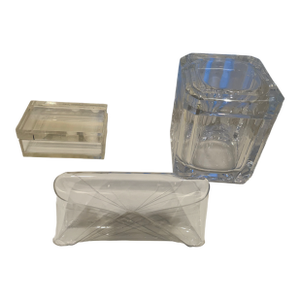 Collection of Vintage Lucite Bar Accessories - Set of 3