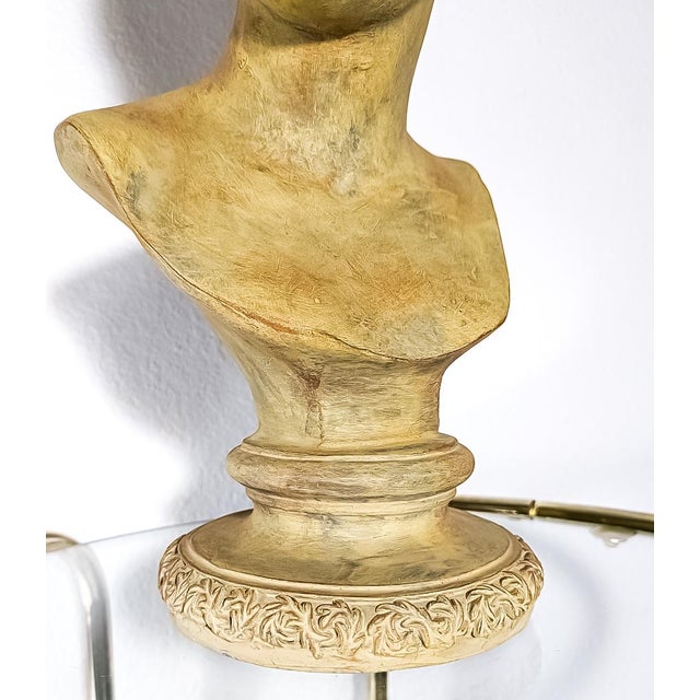 Sculpture Materials Neoclassical Greek Goddess Bust Sculpture For Sale - Image 7 of 9