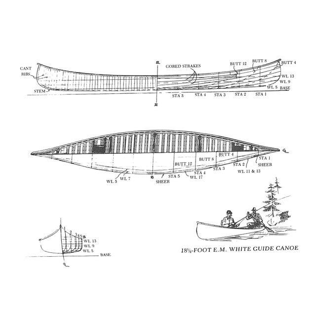 "Building the Maine Guide Canoe" 1980 Stelmok, Jerry For Sale - Image 12 of 12