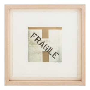 Anne Sager "Fragile" Digitized Archival Print