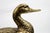 Gold Hollywood Regency Gilt Metal Duck-Shaped Ice Bucket with Hinged Lid and White Lacquered Compartment by Mauro Manetti, 1970s For Sale - Image 8 of 18