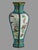 Blue Antique Chinese Enameled & Polychromed Floral Garden Scenic Vase With Birds For Sale - Image 8 of 8