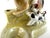 Farmhouse Vintage 1940's Hiten Japan Porcelain Equestrian Desk Caddy With Horse & Dogs For Sale - Image 3 of 11