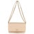 Beige Beige Quilted Caviar Suede Lady Coco Chain Flap Bag For Sale - Image 8 of 9