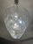 Metal Contemporary Modern Clear "Petals" Murano Style Glass Chandelier For Sale - Image 7 of 12
