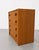 Mid Century Modern Teak Dresser | Danish Modern Chest of Drawers | Vintage Teak Nightstand With Sculptural Pulls. C. 1960’s For Sale In New York - Image 6 of 11
