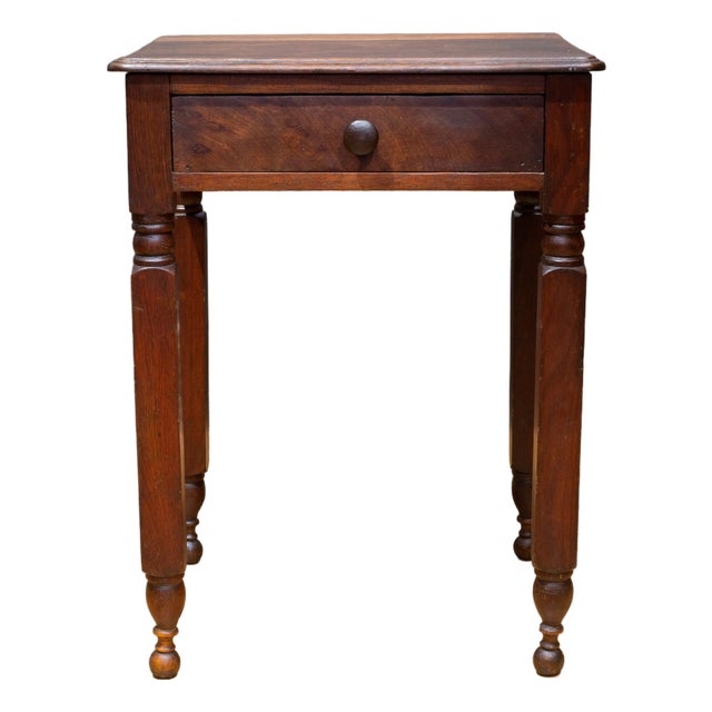 Antique Cherry Side Table c.1830 For Sale