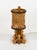 Brown Mid-Century Modern Bamboo and Rattan Table Lamp, 1970s For Sale - Image 8 of 16