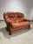 European Leather & Oak Sofa Set For Sale - Image 15 of 18