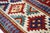 Antique Caucasian Kazak Rug 5’3” X 8’0" For Sale - Image 4 of 10