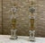 Neoclassical 1960s French Marble & Gilt Bronze Urns on Pedestals For Sale - Image 3 of 3
