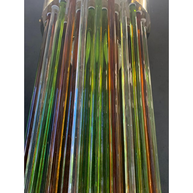 Glass Altobosco Handmade Murano Glass Wall Lamps, 1970s, Set of 2 For Sale - Image 7 of 8