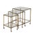 Vintage French Brass and Faux Bamboo Nesting Tables by Maison Jansen, 1960s, Set of 3 For Sale - Image 17 of 17