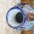 19th Century Filigree Vase in Ceramic, Leather, Enamel and Metal by Safi, Morocco For Sale - Image 3 of 18