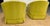 Drexel Heritage Vintage Mid Century Drexel Heritage Chartreuse Velvet Swivel Chairs - a Pair For Sale - Image 4 of 13