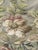 Antique French Tapestry with Rooster and Flowers from Aubusson, 1900 For Sale - Image 13 of 18