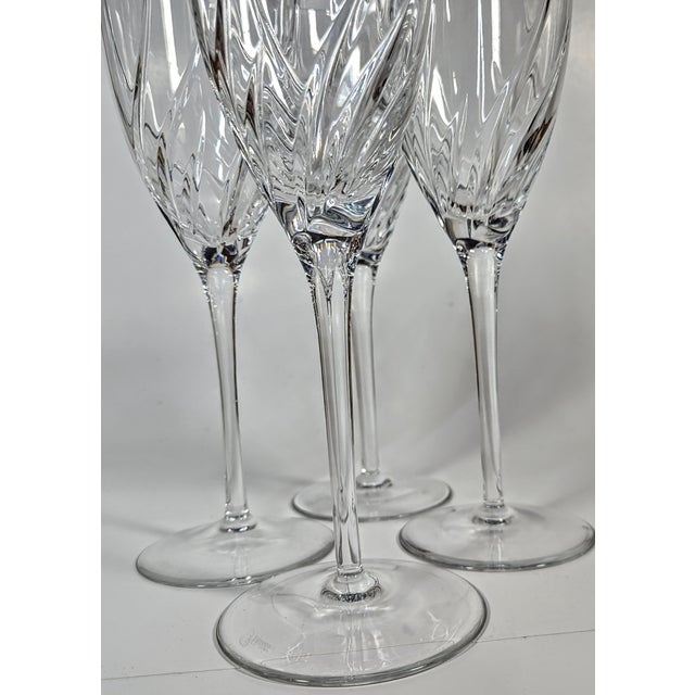 Art Nouveau Twirled Goblets- Set of Four For Sale - Image 3 of 16