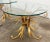 Gold Vintage Italian Gilt Sheaf of Wheat Side Table Pair For Sale - Image 8 of 9