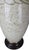 Ceramic Vintage Wildwood Crackle Glaze Ceramic Urn Table Lamp With Ribbon Swag Motif For Sale - Image 7 of 10