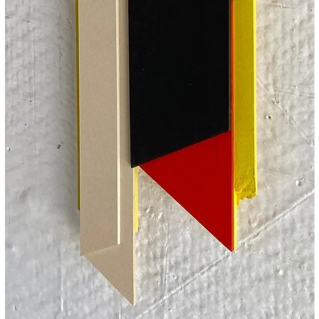 Kevin Cheng-Feng YU, Work N° 1, 2016, Acrylic on Wooden Cardboard For Sale - Image 6 of 7