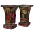 Tole Peinte Beaker-Form Jardinieres - a Pair For Sale - Image 9 of 9