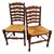 1980s Pair of Ladder Back Dining Chairs Possibly Tell City Chair Company For Sale