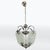 Silver Art Deco Chrome Chandelier, 1930s For Sale - Image 8 of 8
