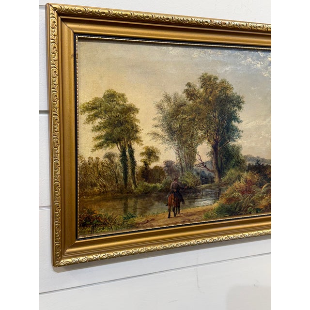 Antique Oil on Canvas For Sale In Nashville - Image 6 of 6