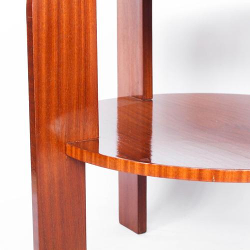 Vintage Two-Tiered Side Table, 1930s For Sale - Image 4 of 8