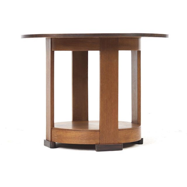 Antique Art Deco Side Table For Sale - Image 4 of 9