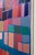 "Squares / Turquoise Purple Orange" Large Abstract Oil Painting by Simon Findlay For Sale - Image 10 of 17