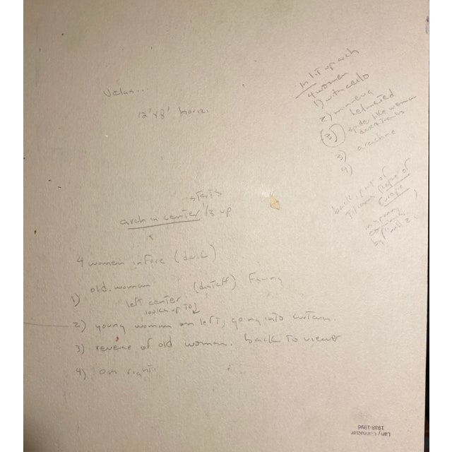 Modern 1960s Larry Connatser Modern Painting For Sale - Image 3 of 3