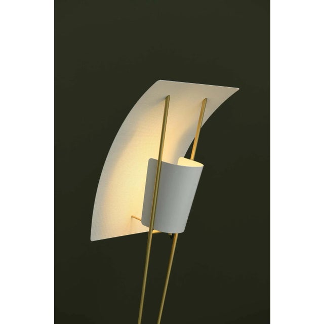 Pierre Guariche Kite Floor Lamp in White for Sammode Studio For Sale - Image 9 of 12