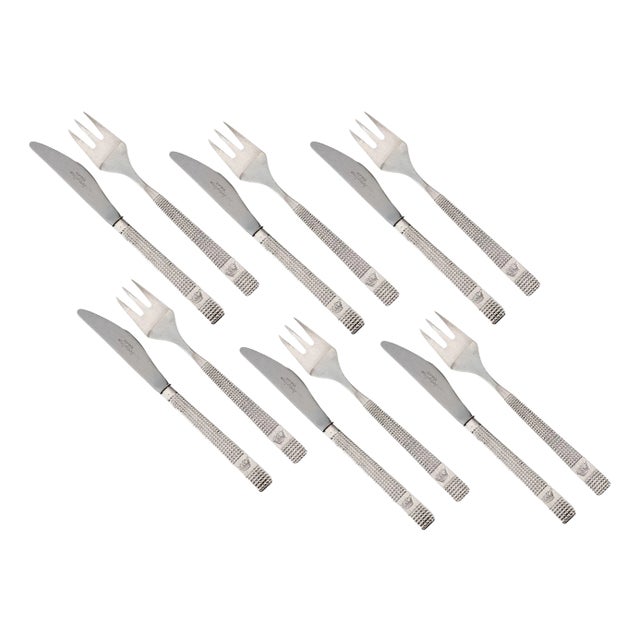 Midcentury British Airways Concorde Flatware, Service for Six For Sale