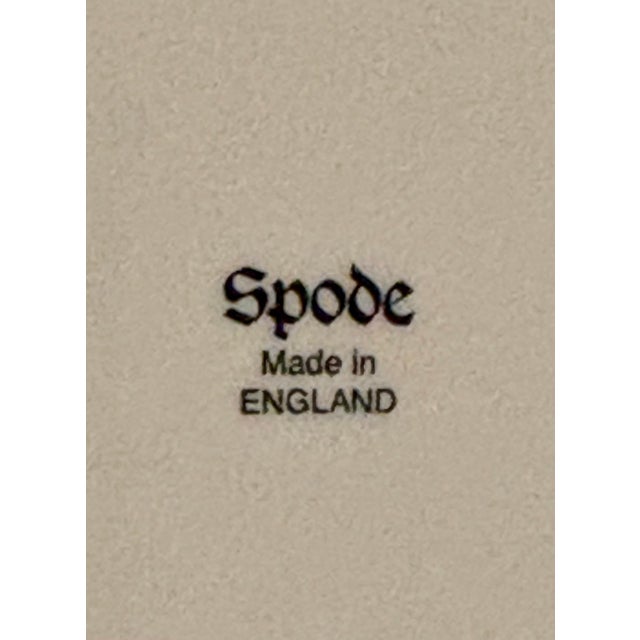 Ceramic Spode Sutherland Cranberry Octagonal Luncheon Plates From the Archive Collection by Spode - Set of Four For Sale - Image 7 of 8