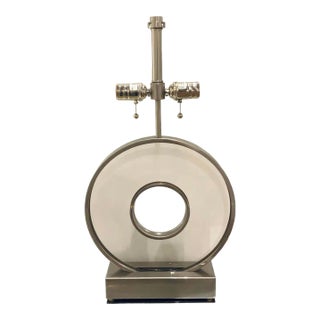 Bill Sofield for Baker Modern Discus Table Lamp For Sale